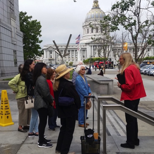 May's field trip was a tour of SF City Hall.